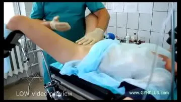 Gyno clinic exam room overview