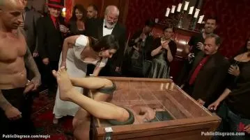 Public slut boxing