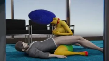 The simpsons inspired marge simpsons creampied